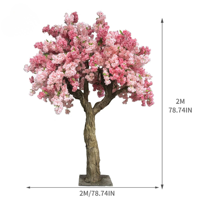 Artificial Cherry Blossom Tree 6.5 FT Indoor Centerpiece