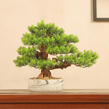 Artificial Welcome Pine Bonsai Ornament