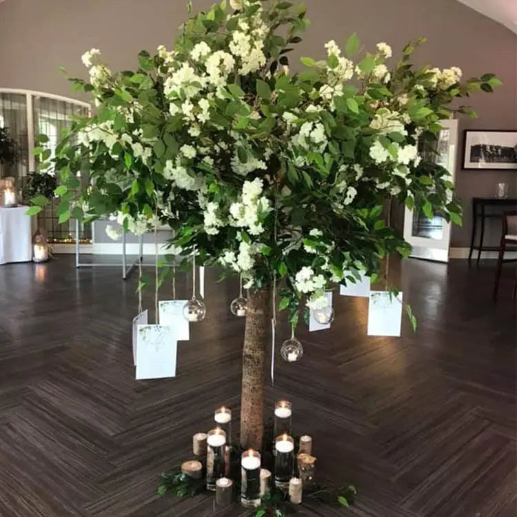 Artificial Wedding Table Birch Tree 4 FT Indoor Centerpiece