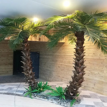 Artificial Coconut Tree High Simulation Outdoor Decor