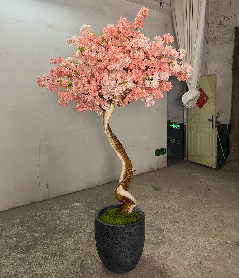 Artificial Cherry Blossom Tree Custom Size Indoor Use