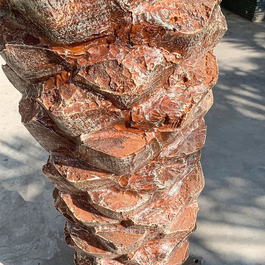 Artificial Date Palm Tree 13 FT Natural Wood Trunk Hotel Use