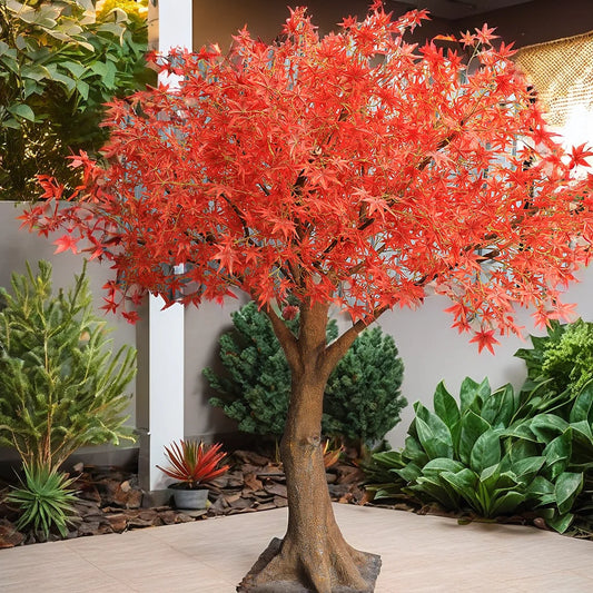 Artificial Maple Tree 3m Vibrant Leaves Wedding Decor