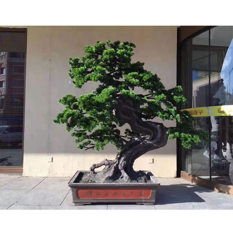 big fake bonsai tree Artificial Bonsai Pine Tree 170 CM Tall