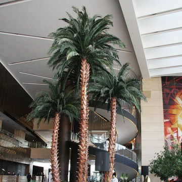 Artificial Coconut Palm Tree Realistic Look Indoor Use