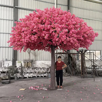 Artificial Cherry Blossom Tree 12ft UV Resistant Indoor Decor