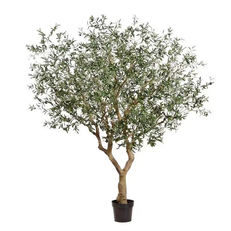 Artificial Olive Tree 7.8 FT Y-Shaped Indoor Use