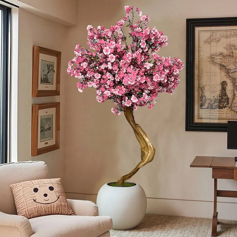 Artificial Cherry Blossom Tree Custom Size Indoor Use