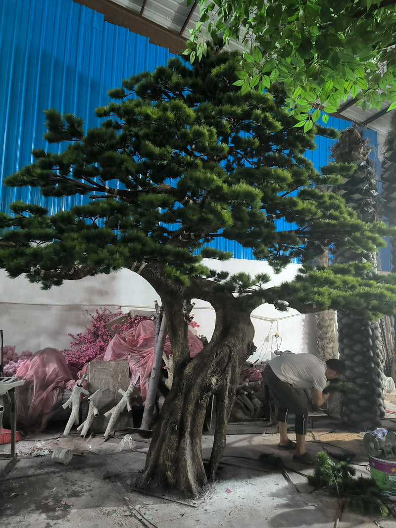 Artificial Pine Tree 3.5m Lifelike Indoor Display