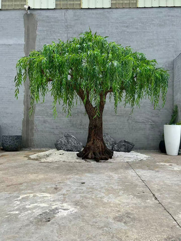 Artificial Weeping Willow Tree 8 FT Outdoor Use