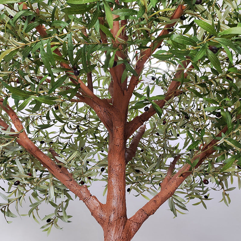 Artificial Large Potted Olive Tree for Parks and Gardens