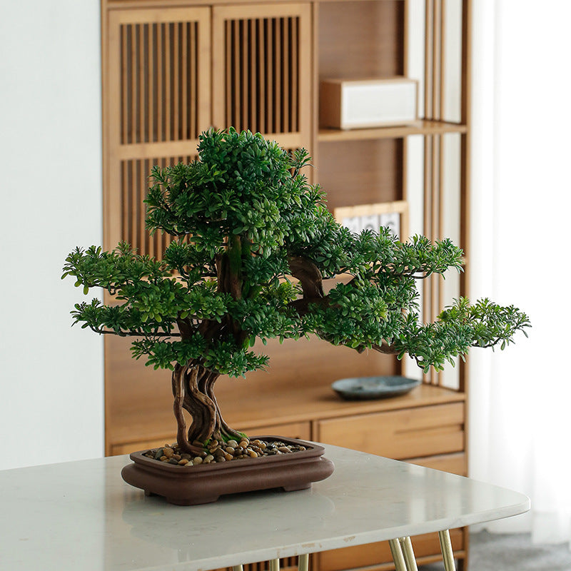 Artificial Pine Bonsai Tree Decoration