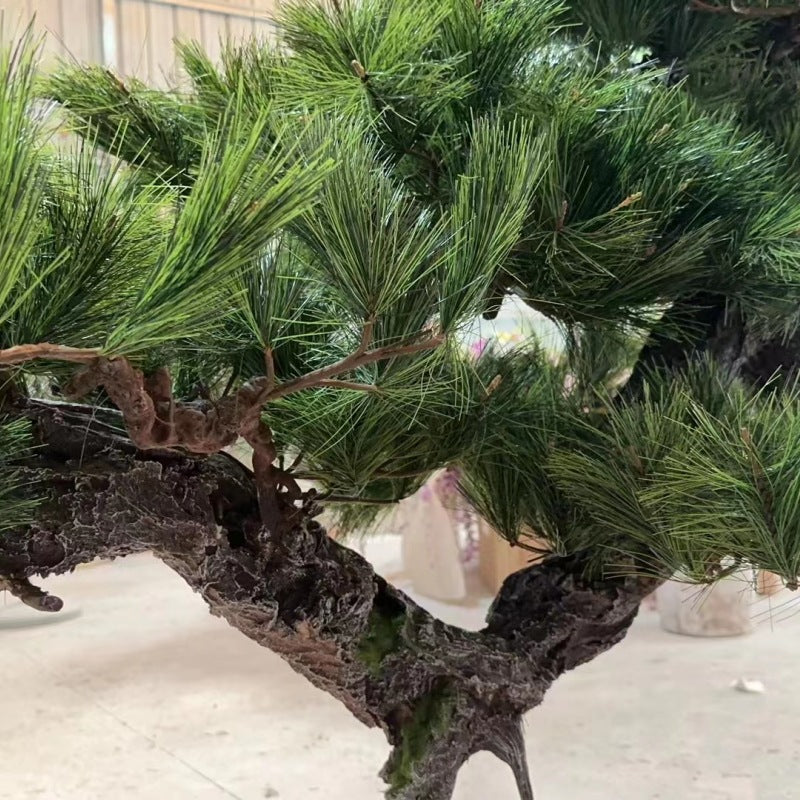 Artificial Welcome Decor Pine Tree Entryway Landscape