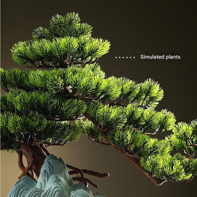 Artificial Pine Bonsai Tree for Home Decor