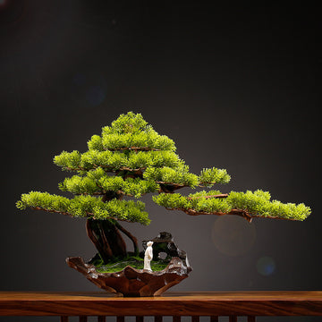 Artificial Welcome Pine Bonsai Tree