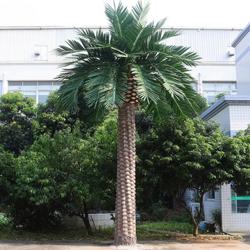 Artificial Date Palm Tree Customized Sizes Outdoor Use