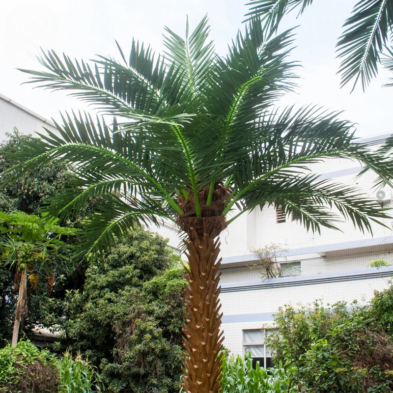 Artificial Date Palm Tree UV Resistant Outdoor Use