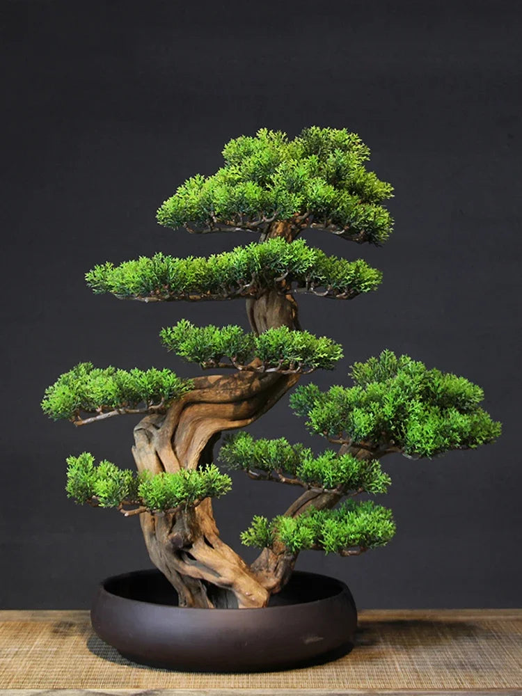 Artificial Pine Bonsai Tree for Home