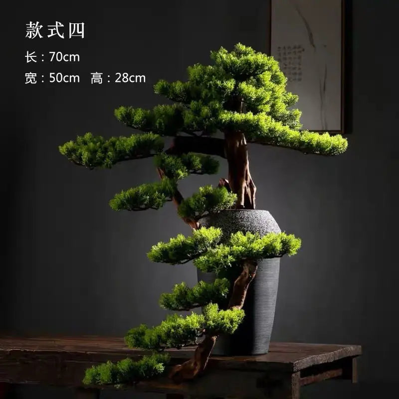Artificial Bonsai Pine Tree 2.5 FT Tall
