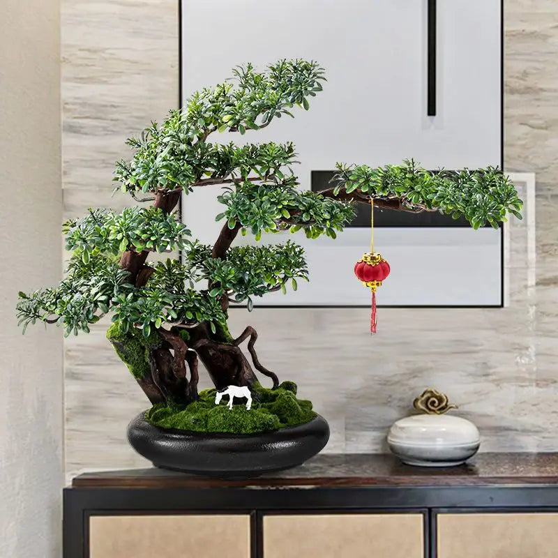 Künstlicher Kiefer-Bonsai für Zuhause – Faux Natural: Best Realistic Artificial Trees for Commercial Indoor Outdoor Use