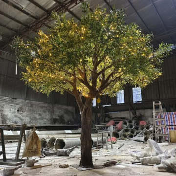 Artificial Olive Tree 4m Lifelike Design For Hotel Use