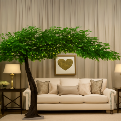 Cherry Blossom Artificial Silk Flower Tree for Home & Wedding Decoration