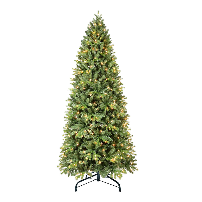 Evergreen Pine Artificial Christmas Tree with Tapered Full Branches