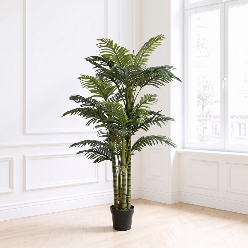 Palma Areca Artificial de Piso en Maceta para Interiores
