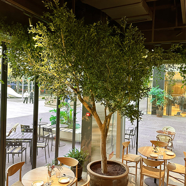 Large Faux Olive Tree for Home or Office Decor