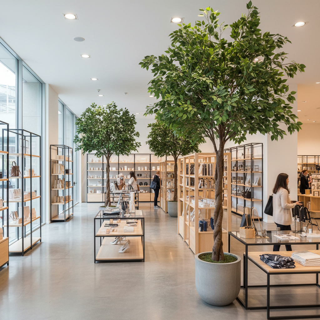 Artificial Trees & Plants for Retail Stores & Showrooms