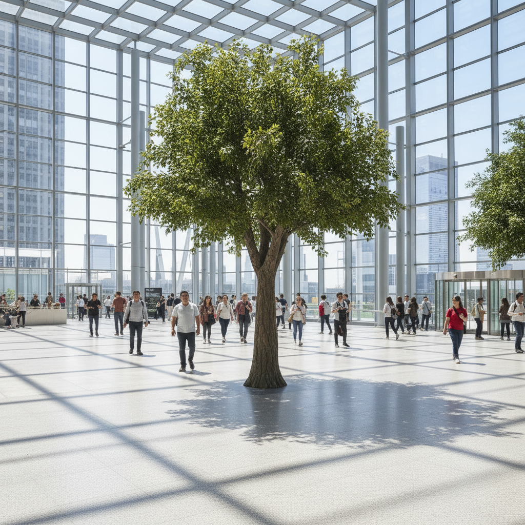 Artificial Trees & Plants for Public Spaces & Large Venues