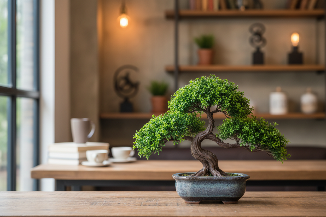 Artificial Bonsai For Cafés