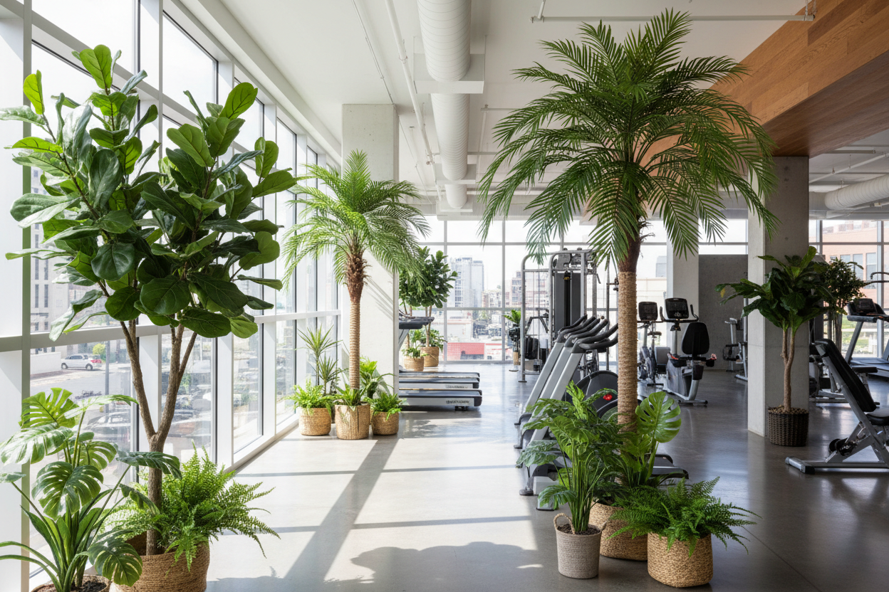 Artificial Trees For Fitness Studios