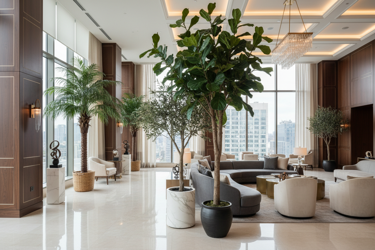Artificial Trees For Luxury Spaces