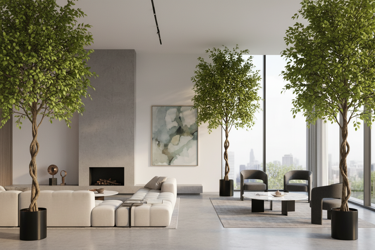 Artificial Trees For Modern Interiors