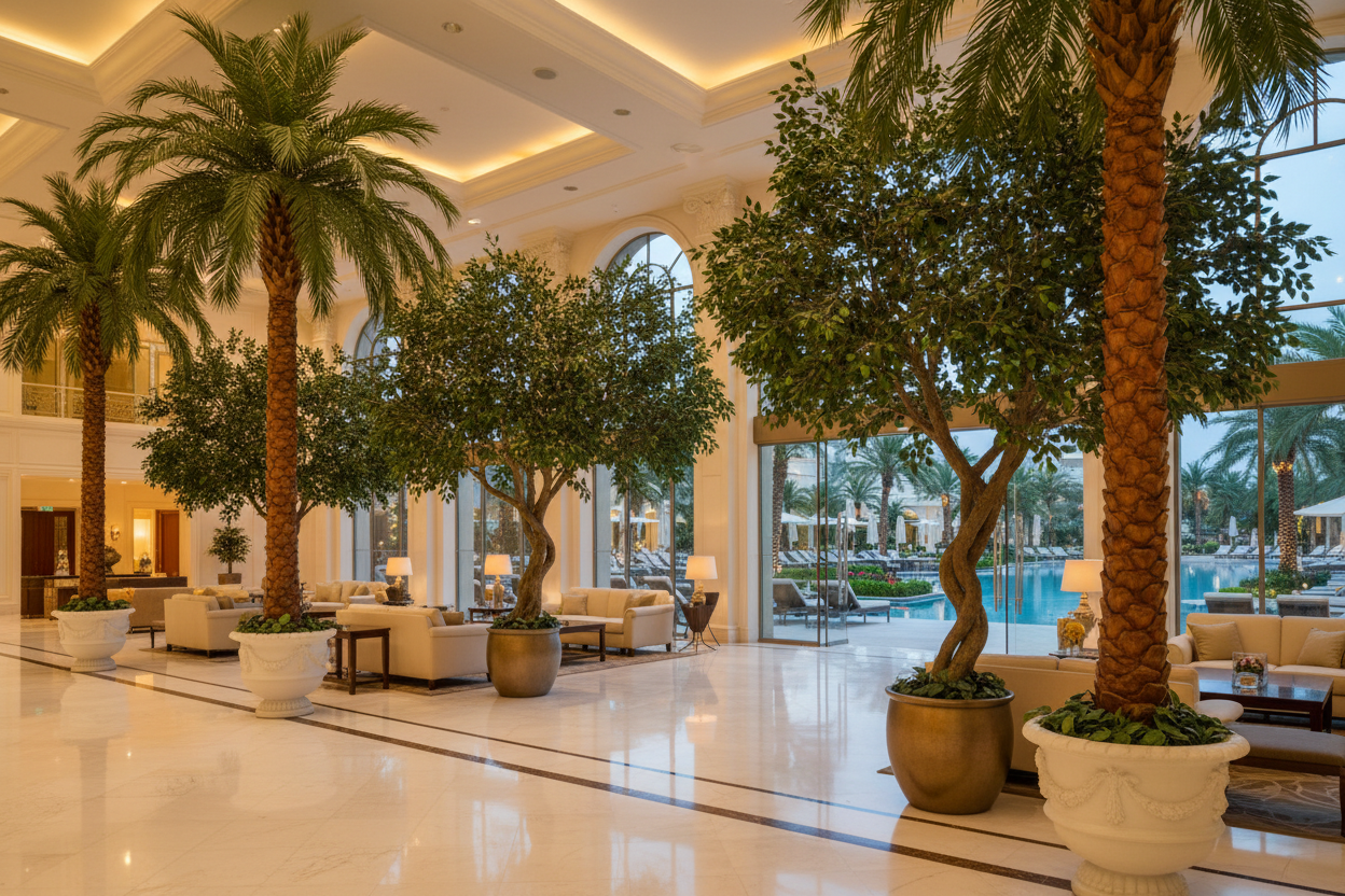 Artificial Trees For Resorts