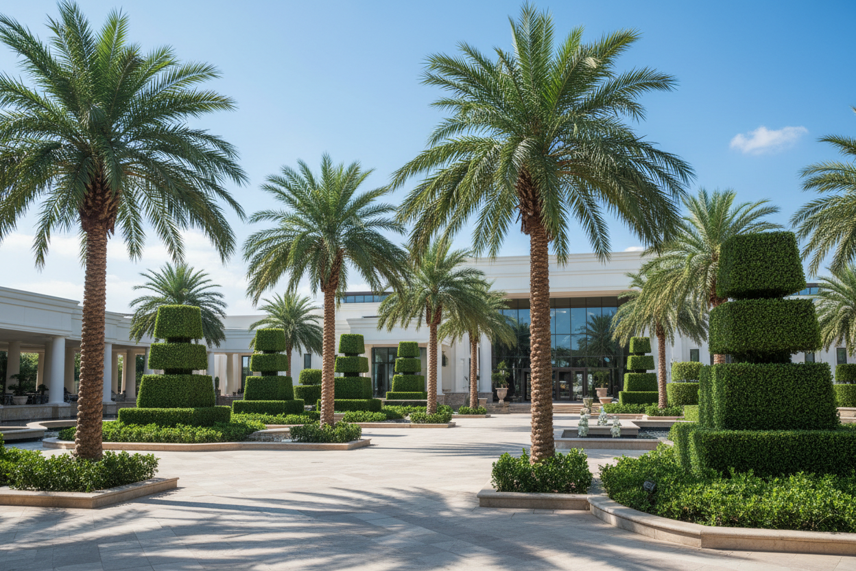 Large Outdoor Artificial Trees