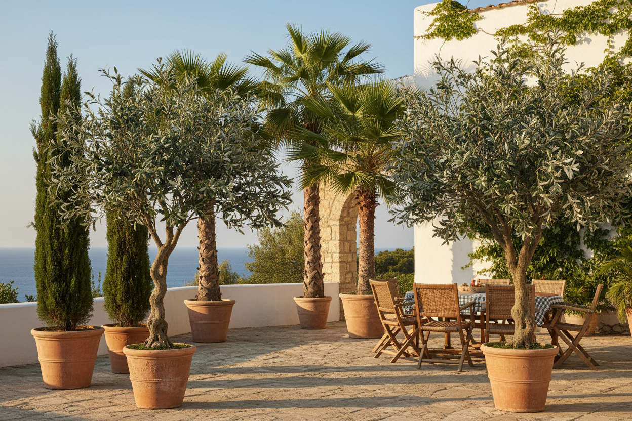 Mediterranean Artificial Trees