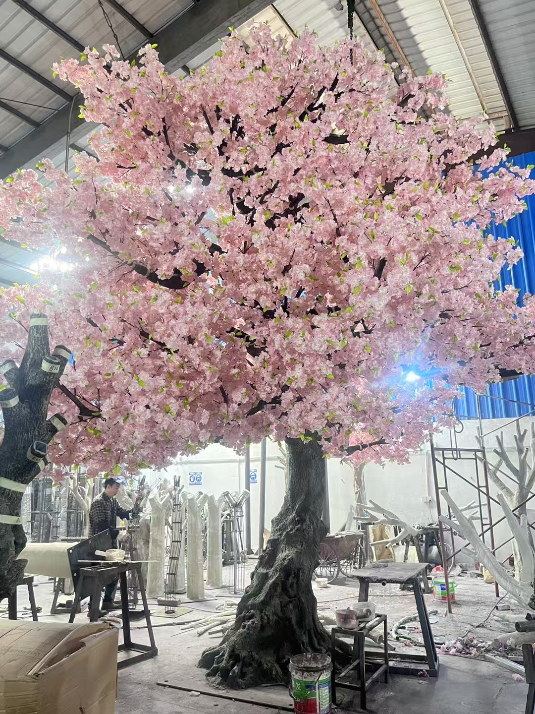 Artificial Cherry Blossom Tree 20 FT Indoor Outdoor Use