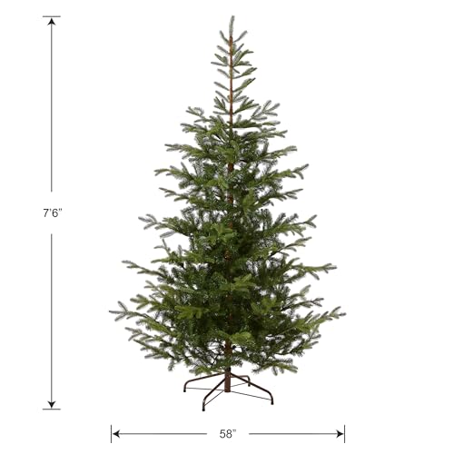 Norway Spruce Artificial Christmas Tree with Natural Green Branches
