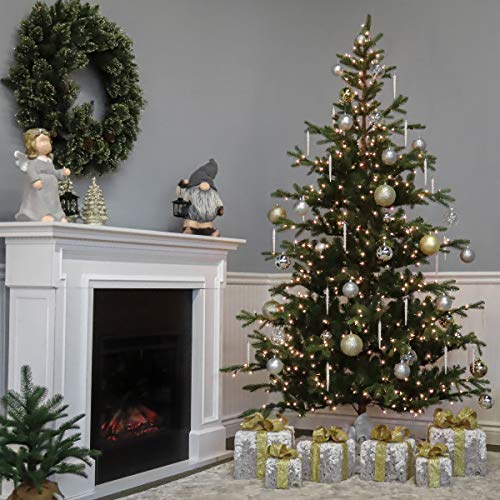 Norway Spruce Artificial Christmas Tree with Natural Green Branches