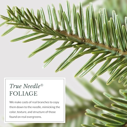 Balsam Fir Sparse Pre-Lit Artificial Christmas Tree with Warm White Lights