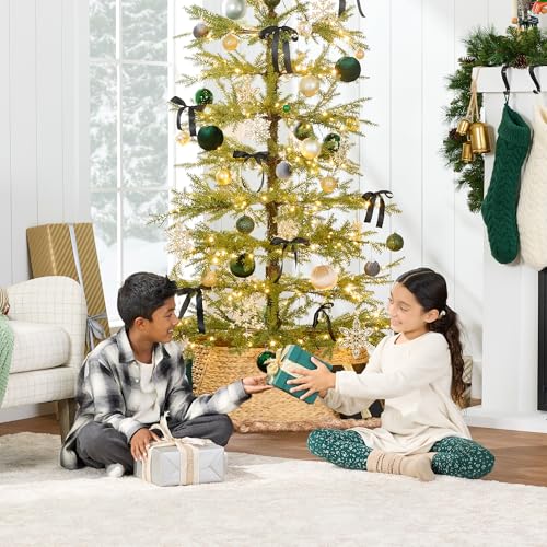 Aspen Fir Sparse Pre-Lit Artificial Christmas Tree