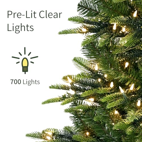 Pre-Lit Aspen Fir Artificial Christmas Tree