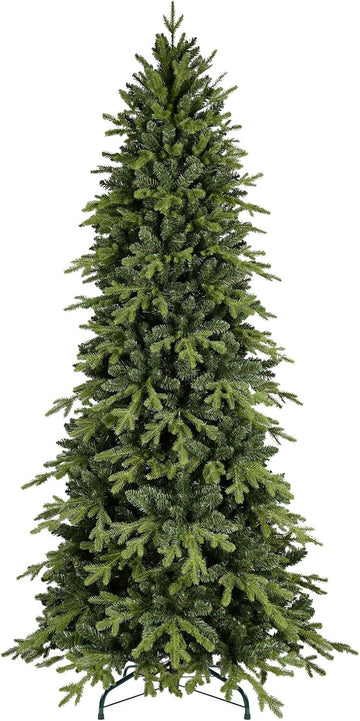 Artificial Christmas Tree 7.5ft Prelit Warm Glow Indoor Use