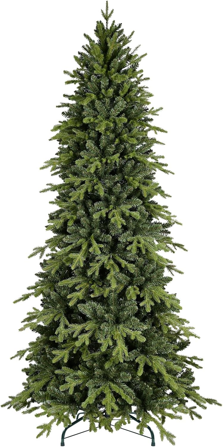 Artificial Christmas Tree 7.5ft Prelit Warm Glow Indoor Use