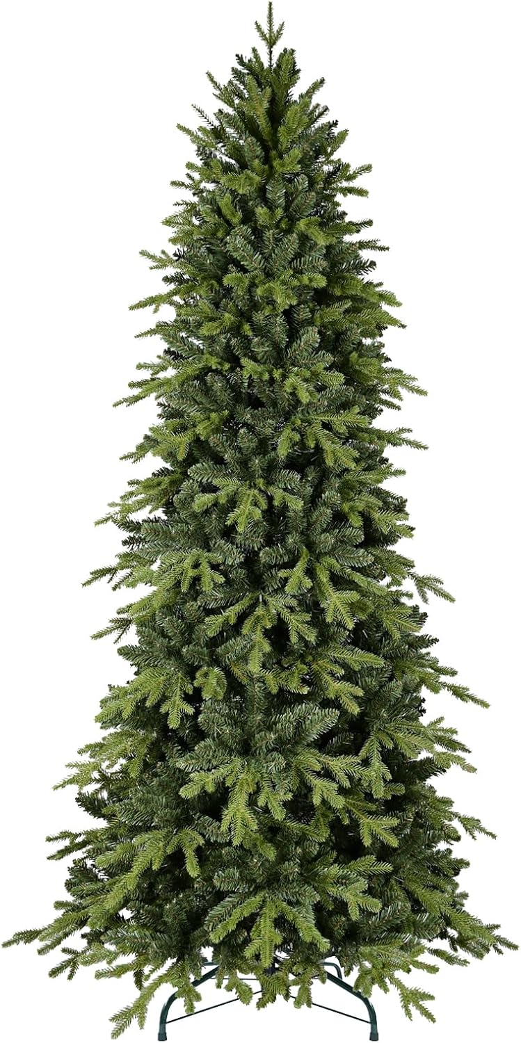 Artificial Christmas Tree 7.5ft Prelit Warm Glow Indoor Use