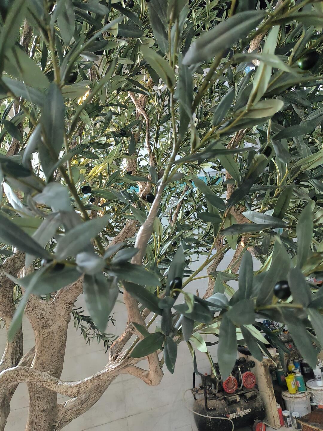 Künstlicher Olivenbaum 3 m, maßgefertigt für die Inneneinrichtung – Faux Natural