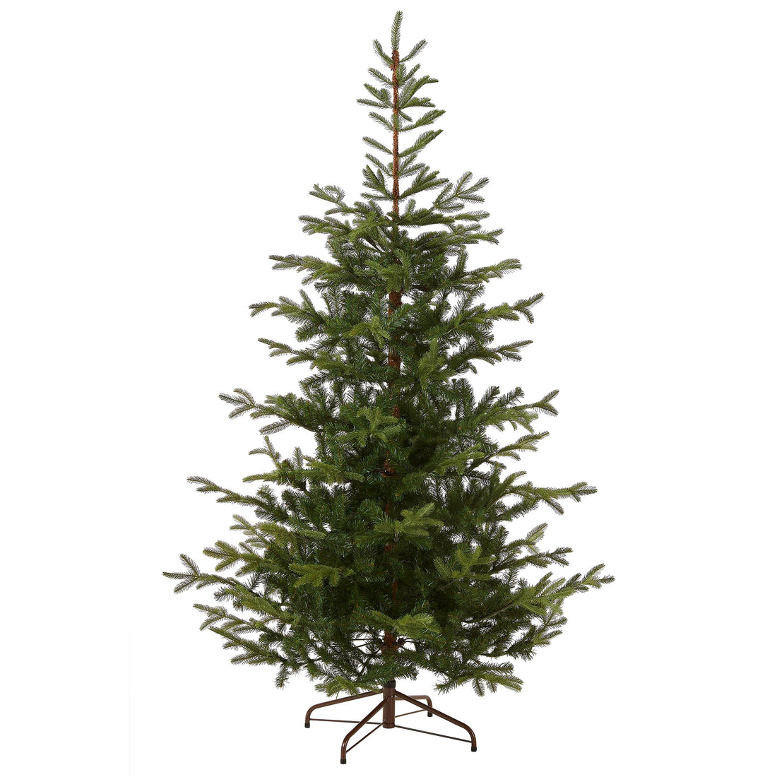 Norway Spruce Artificial Christmas Tree with Natural Green Branches