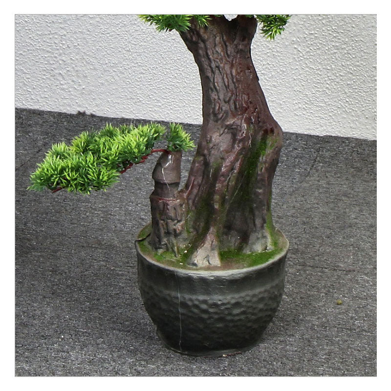 Tall Artificial Welcome Pine Tree for Indoor Landscapes